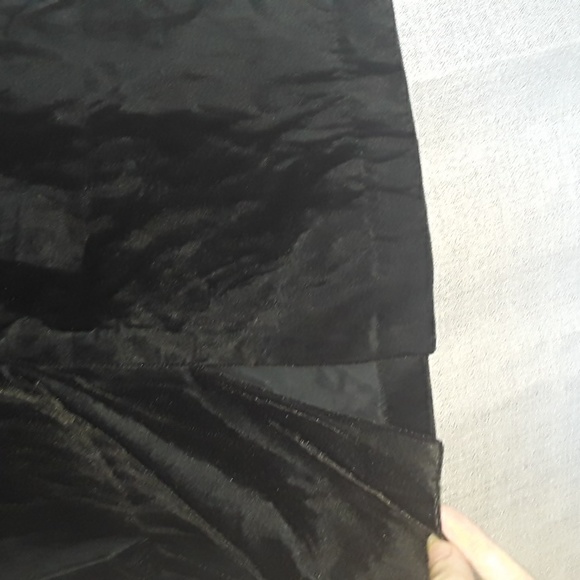 Vintage Scott McClintock Black Velvet Dress Size 6 ☆NWT☆ - Picture 4 of 6